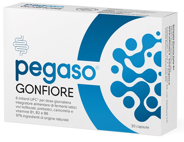 PEGASO GONFIORE 30 CAPSULE DA 100 MG SENZA GLUTINE NATURALMENTE PRIVO DI LATTOSIO - Farmacia Del Monaco