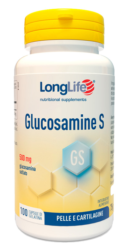LONGLIFE GLUCOSAMINE S 100 CAPSULE DI GELATINA - Farmacia Del Monaco