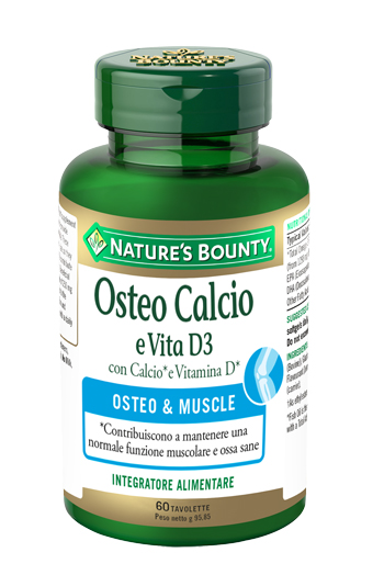 OSTEO CALCIO D3 60 TAVOLETTE - Farmacia Del Monaco
