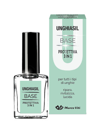 UNGHIASIL BASE PROTETTIVA 3 IN 1 10 ML - Farmacia Del Monaco
