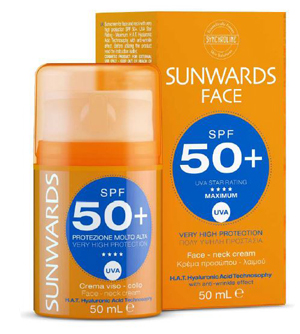 SUNWARDS FACE CREAM SPF 50+ 50 ML - Farmacia Del Monaco