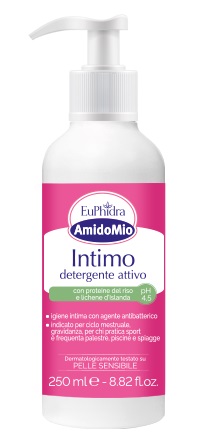 EUPHIDRA AMIDOMIO INTIMO DETERGENTE ATTIVO 250 ML - Farmacia Del Monaco