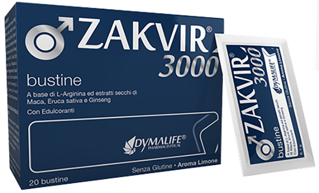 ZAKVIR 3000 20 BUSTINE 122 G - Farmacia Del Monaco