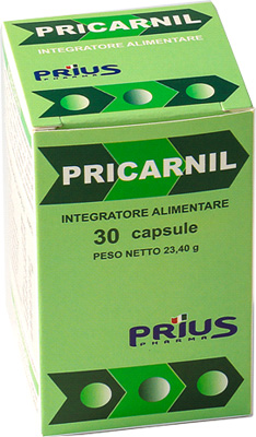 PRICARNIL 60 CAPSULE - Farmacia Del Monaco