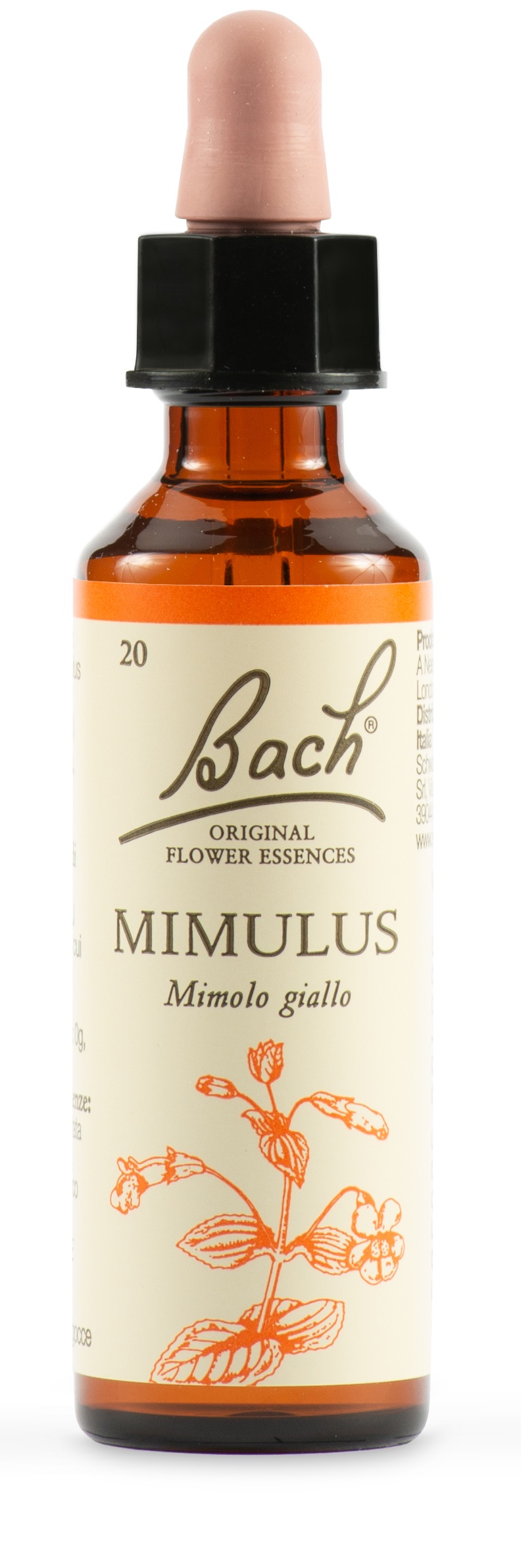 MIMULUS BACH ORIG 20 ML - Farmacia Del Monaco