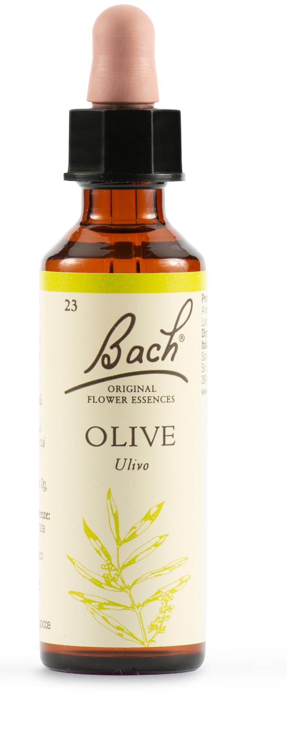 OLIVE BACH ORIG 20 ML - Farmacia Del Monaco