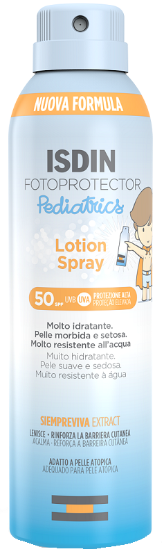 FOTOPROTECTOR PEDIATRICS LOTION SPRAY 50+ 250 ML - Farmacia Del Monaco