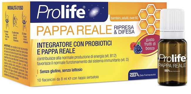 PROLIFE PAPPA REALE 10 FLACONI DA 8 ML - Farmacia Del Monaco
