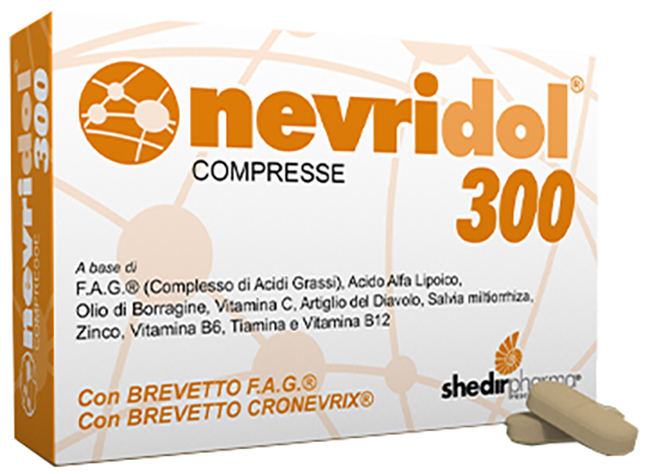 NEVRIDOL 300 30 COMPRESSE - Farmacia Del Monaco