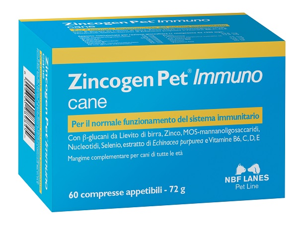 ZINCOGEN PET IMMUNO 60 COMPRESSE - Farmacia Del Monaco