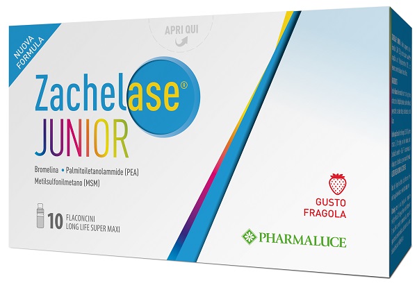 ZACHELASE JUNIOR 10 FLACONCINI DA 10 ML NUOVA FORMULA - Farmacia Del Monaco