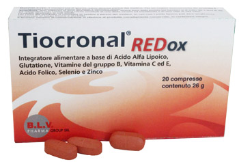 TIOCRONAL REDOX 20 COMPRESSE - Farmacia Del Monaco