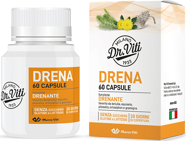 DRENA FORTE 60 CAPSULE - Farmacia Del Monaco
