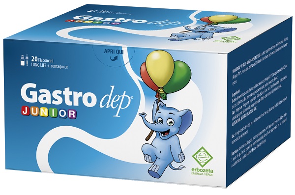 GASTRODEP JUNIOR 20 FLACONCINI - Farmacia Del Monaco