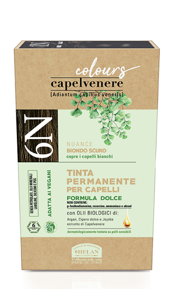 CAPELVENERE COLOURS TINTA CAPELLI 6N BIONDO SCURO - Farmacia Del Monaco