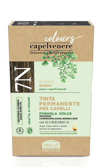 CAPELVENERE COLOURS TINTA CAPELLI 7N BIONDO - Farmacia Del Monaco