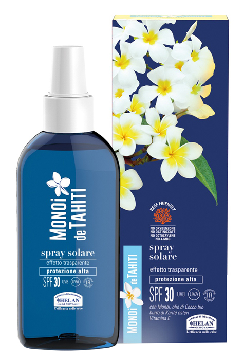 MONOI DE TAHITI SPRAY SOLARE EFFETTO TRASPARENTE SPF30 150 ML - Farmacia Del Monaco