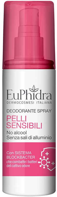 EUPHIDRA DEO SPRAY PELLI DELICATE 100 ML - Farmacia Del Monaco