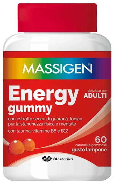 MASSIGEN ENERGY GUMMY 60 CARAMELLE - Farmacia Del Monaco