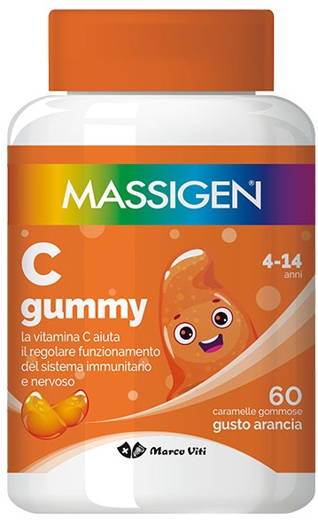 MASSIGEN C GUMMY 60 CARAMELLE - Farmacia Del Monaco