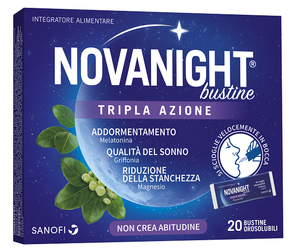 NOVANIGHT 20 BUSTINE TRIPLA AZIONE - Farmacia Del Monaco