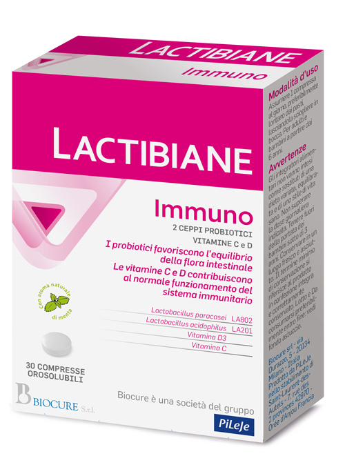 LACTIBIANE IMMUNO 30 COMPRESSE - Farmacia Del Monaco