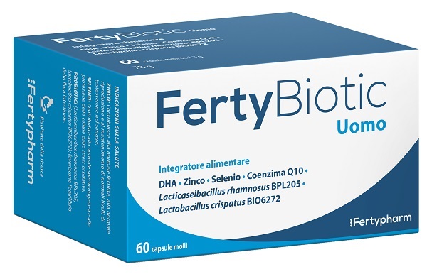 FERTYBIOTIC UOMO 60 CAPSULE - Farmacia Del Monaco