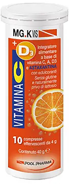 MGK VIS VITAMINA C + D3 + A + ASTAXANTINA - Farmacia Del Monaco