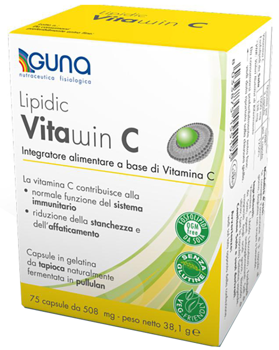 LIPIDIC VITAWIN C - VITAMINA C 75 CAPSULE - Farmacia Del Monaco