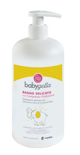 BABYGELLA PREBIOTIC BAGNO DELICATO 250 ML - Farmacia Del Monaco