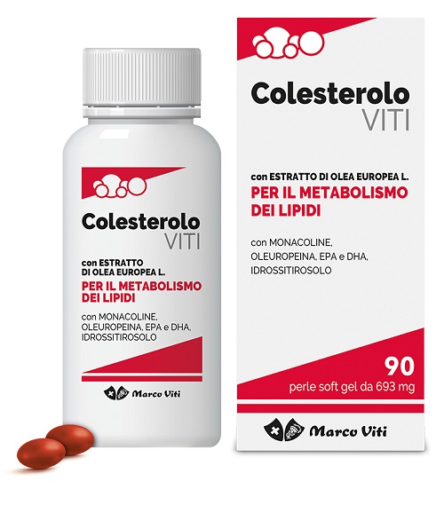 VITI COLESTEROLO 90 PERLE - Farmacia Del Monaco