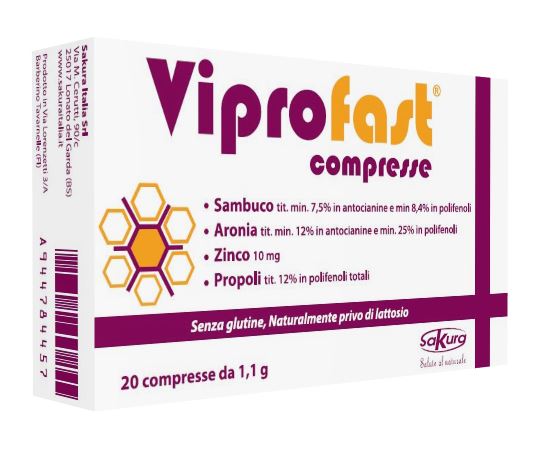 VIPROFAST 20 COMPRESSE - Farmacia Del Monaco
