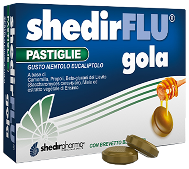 SHEDIRFLU GOLA MENTOLO/EUCALIPTO 36 PASTIGLIE - Farmacia Del Monaco