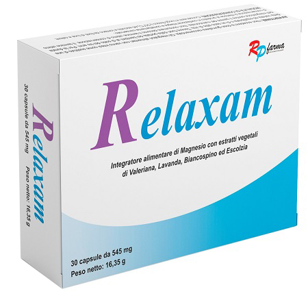 RELAXAM 30 CAPSULE - Farmacia Del Monaco