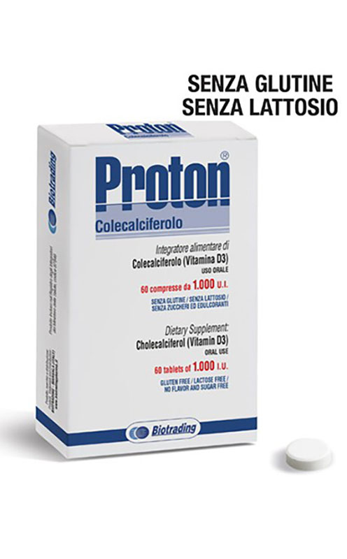 PROTON 60 COMPRESSE 1000 UI - Farmacia Del Monaco