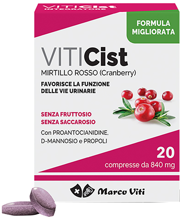 VITICIST MIRTILLO 20 COMPRESSE RIVESTITE - Farmacia Del Monaco