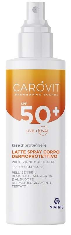 CAROVIT PROGRAMMA SOLARE LATTE CORPO SPF50+ 200 ML - Farmacia Del Monaco