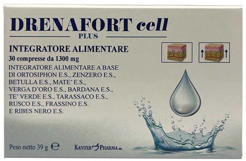 DRENAFORT CELL PLUS 30 COMPRESSE - Farmacia Del Monaco
