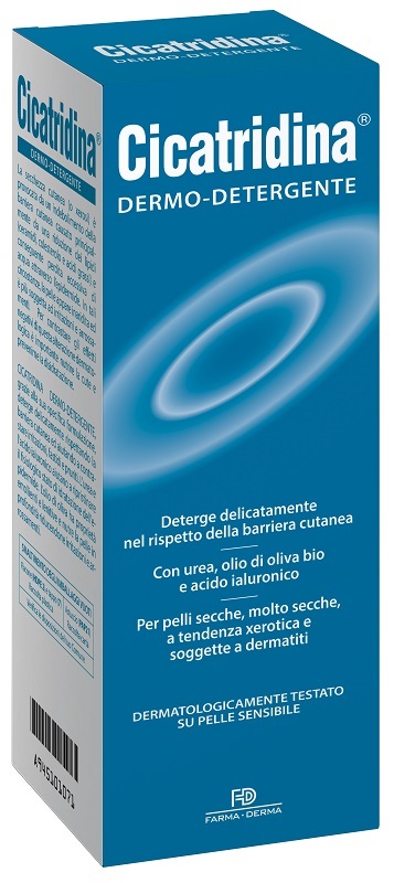 CICATRIDINA DERMO DETERGENTE 250 ML - Farmacia Del Monaco