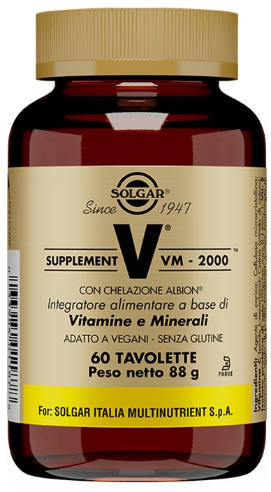 SUPPLEMENT VM 2000 60 TAVOLETTE - Farmacia Del Monaco