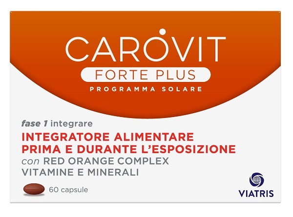 CAROVIT FORTE PLUS PROGRAMMA SOLARE 60 CAPSULE BL - Farmacia Del Monaco