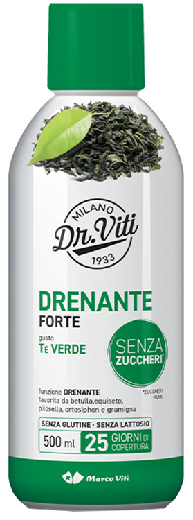 DRENANTE FORTE TE' VERDE 500 ML - Farmacia Del Monaco