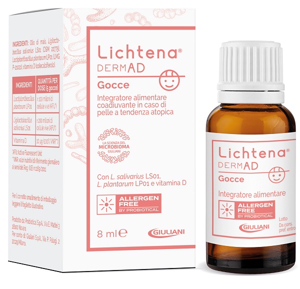 LICHTENA DERMAD GOCCE 8 ML - Farmacia Del Monaco