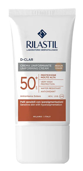 RILASTIL SUN SYSTEM D-CLAR MEDIUM SPF50+ 40 ML - Farmacia Del Monaco