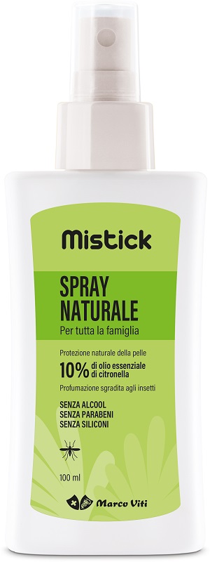 MISTICK ANTIZANZARA NATURALE 100 ML - Farmacia Del Monaco