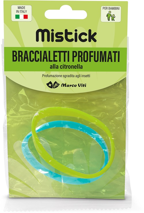 MISTICK BRACCIALETTI AZZURRO + VERDE 2 PEZZI - Farmacia Del Monaco