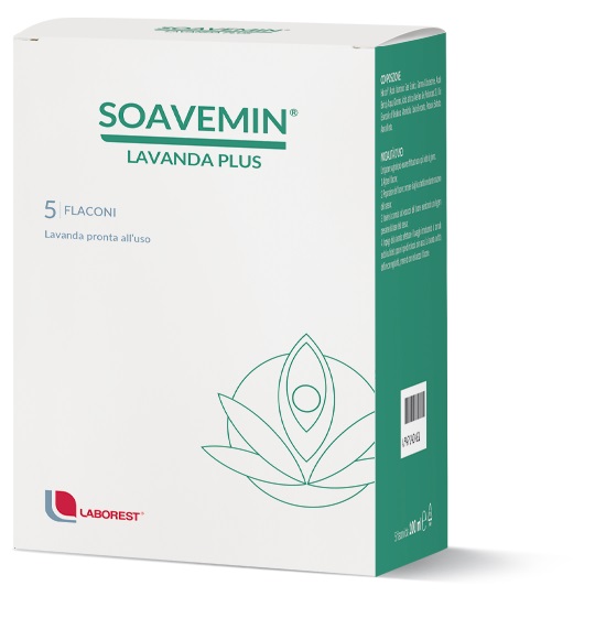 SOAVEMIN LAVANDA PLUS 5 FLACONI DA 100 ML - Farmacia Del Monaco