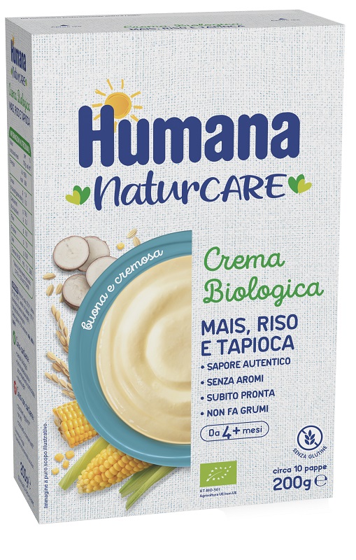 HUMANA CREMA MAIS RISO TAPIOCA BIO 200 G - Farmacia Del Monaco
