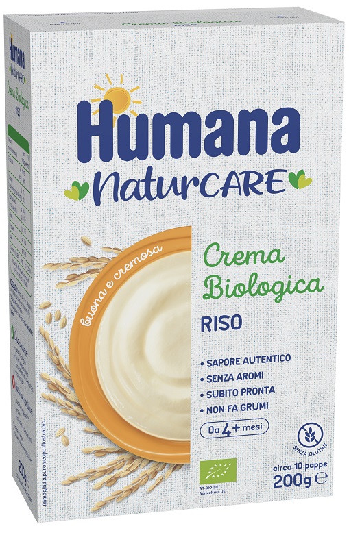 HUMANA CREMA DI RISO BIOLOGICO 200 G - Farmacia Del Monaco