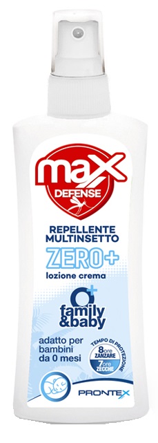 PRONTEX MAX DEFENSE ZERO+ REPELLENTE MULTINSETTO 75 ML - Farmacia Del Monaco